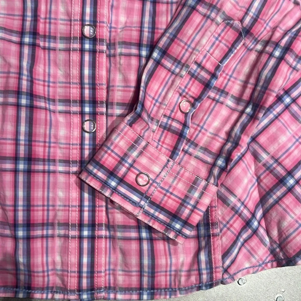 Panhandle Rough Stock Western Snap Button Shrit - Picture 5 of 9